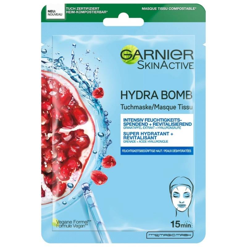 Garnier Skin Active Garnier Skin Active Hydra Bomb Tuchmaske Granatapfel feuchtigkeitsmaske 28.0 g von Garnier
