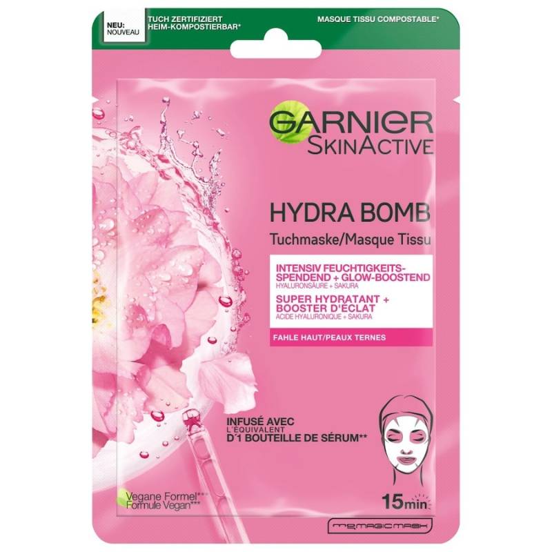 Garnier Skin Active Garnier Skin Active Hydra Bomb Tuchmaske Sakura feuchtigkeitsmaske 28.0 g von Garnier