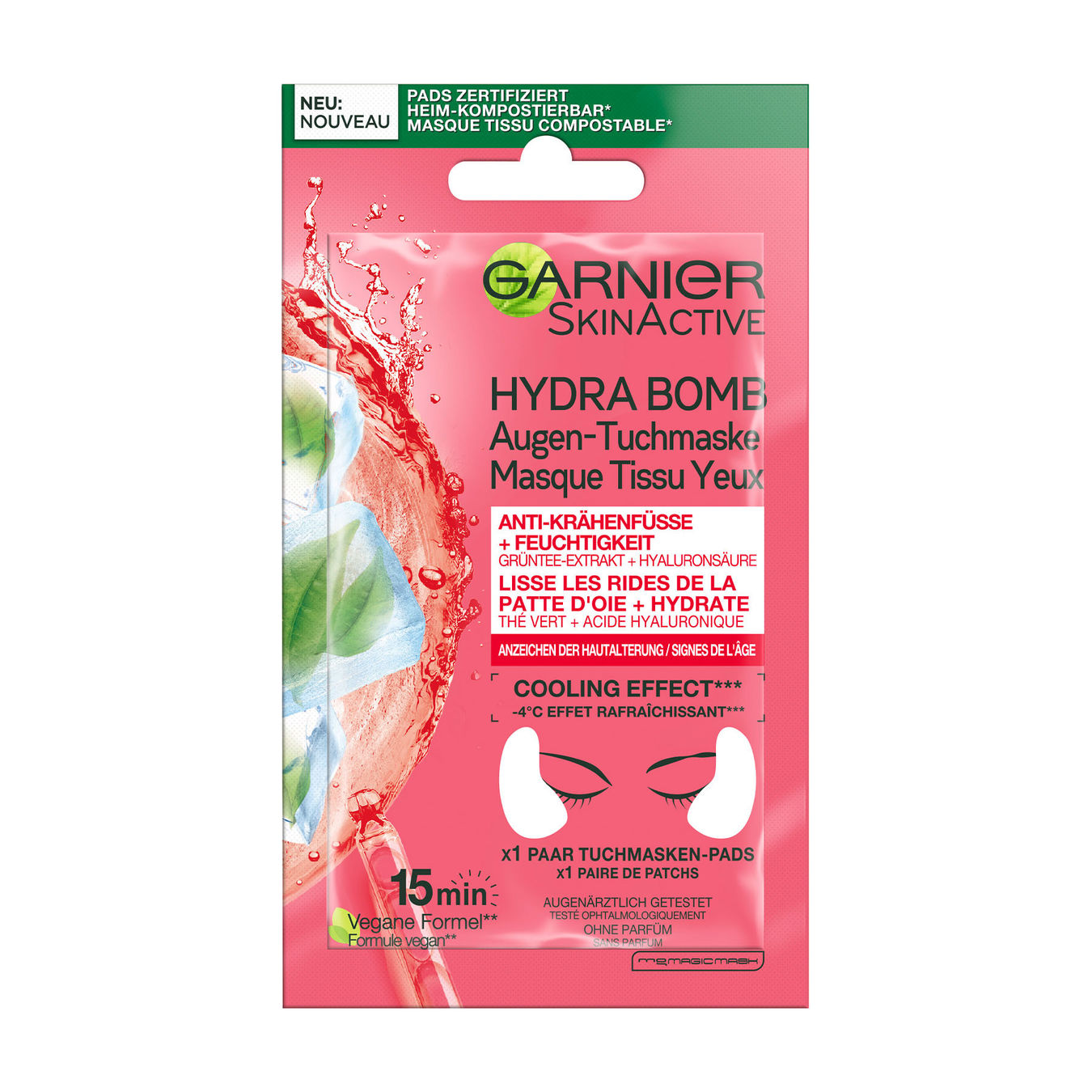 Garnier Skin Active Hydra Bomb Augen-Tuchmaske von Garnier