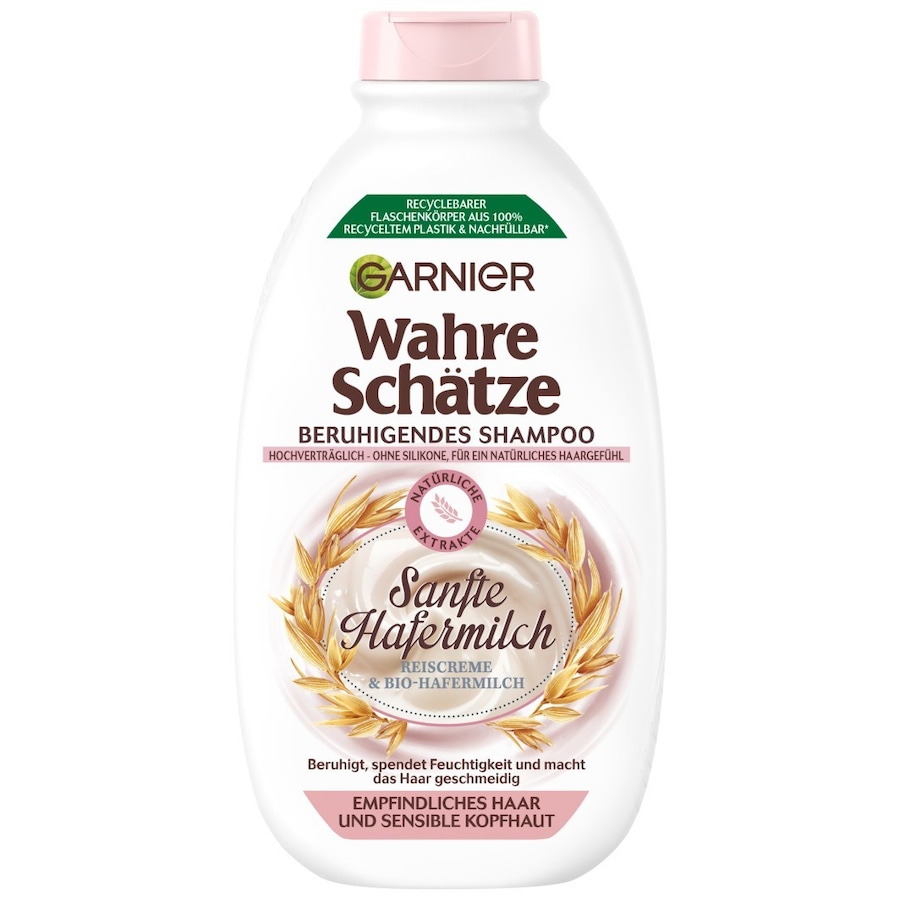 Garnier Wahre Schätze Garnier Wahre Schätze Beruhigendes Shampoo Sanfte Hafermilch haarshampoo 400.0 ml von Garnier