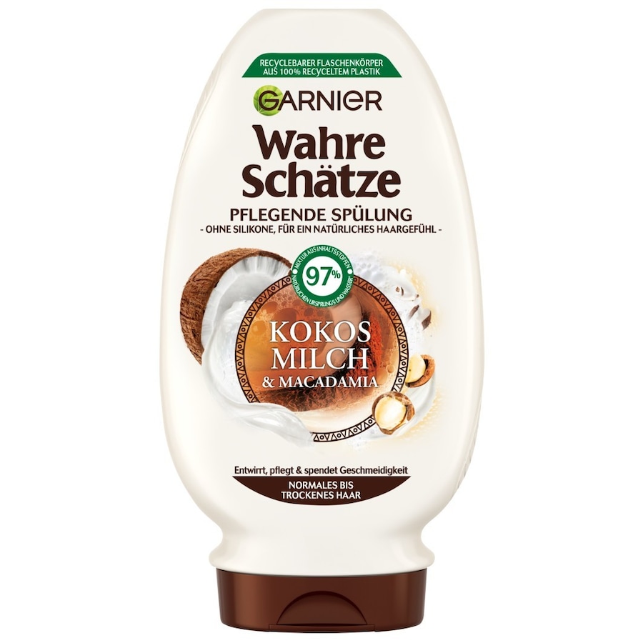 Garnier Wahre Schätze Garnier Wahre Schätze Kokosmilch & Macadamia haarspuelung 200.0 ml von Garnier