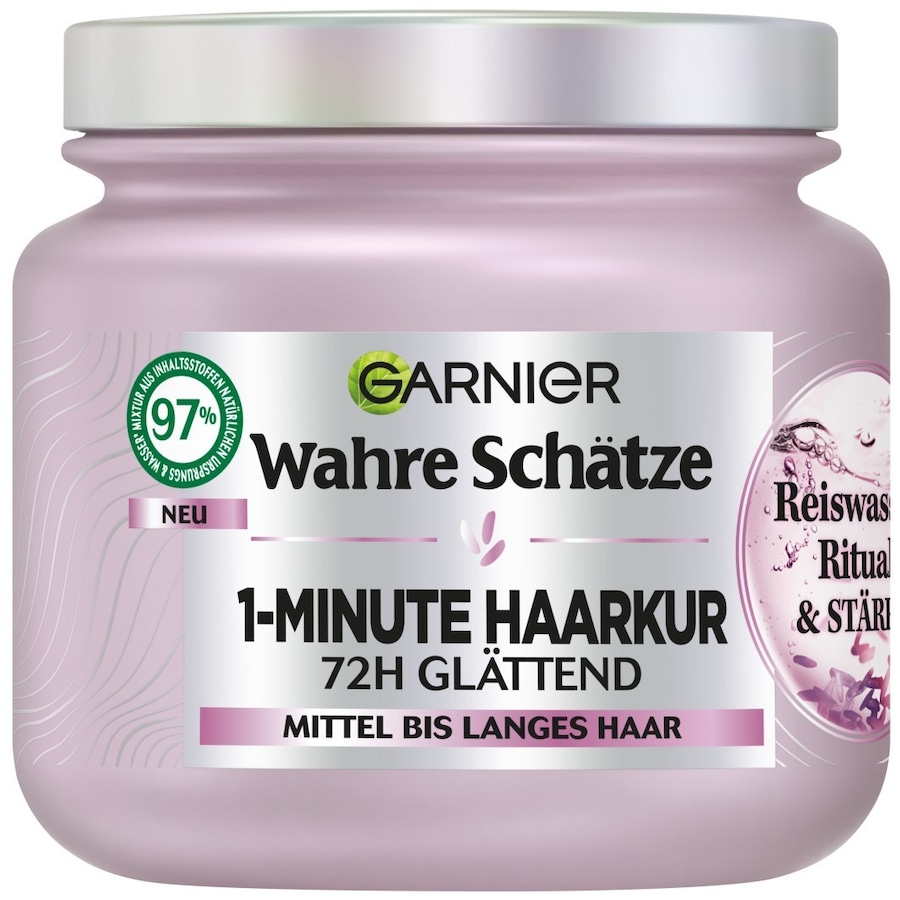Garnier Wahre Schätze Garnier Wahre Schätze Reiswasser Ritual 1-Minute haarkur 340.0 ml Garnier Wahre Schätze Garnier Wahre Schätze Reiswasser Ritual 1-Minute haarkur 340.0 ml von Garnier