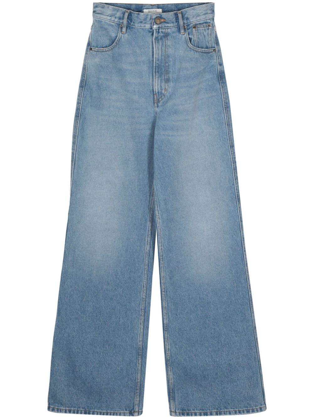 Gauchère high-waist wide-leg jeans - Blue von Gauchère