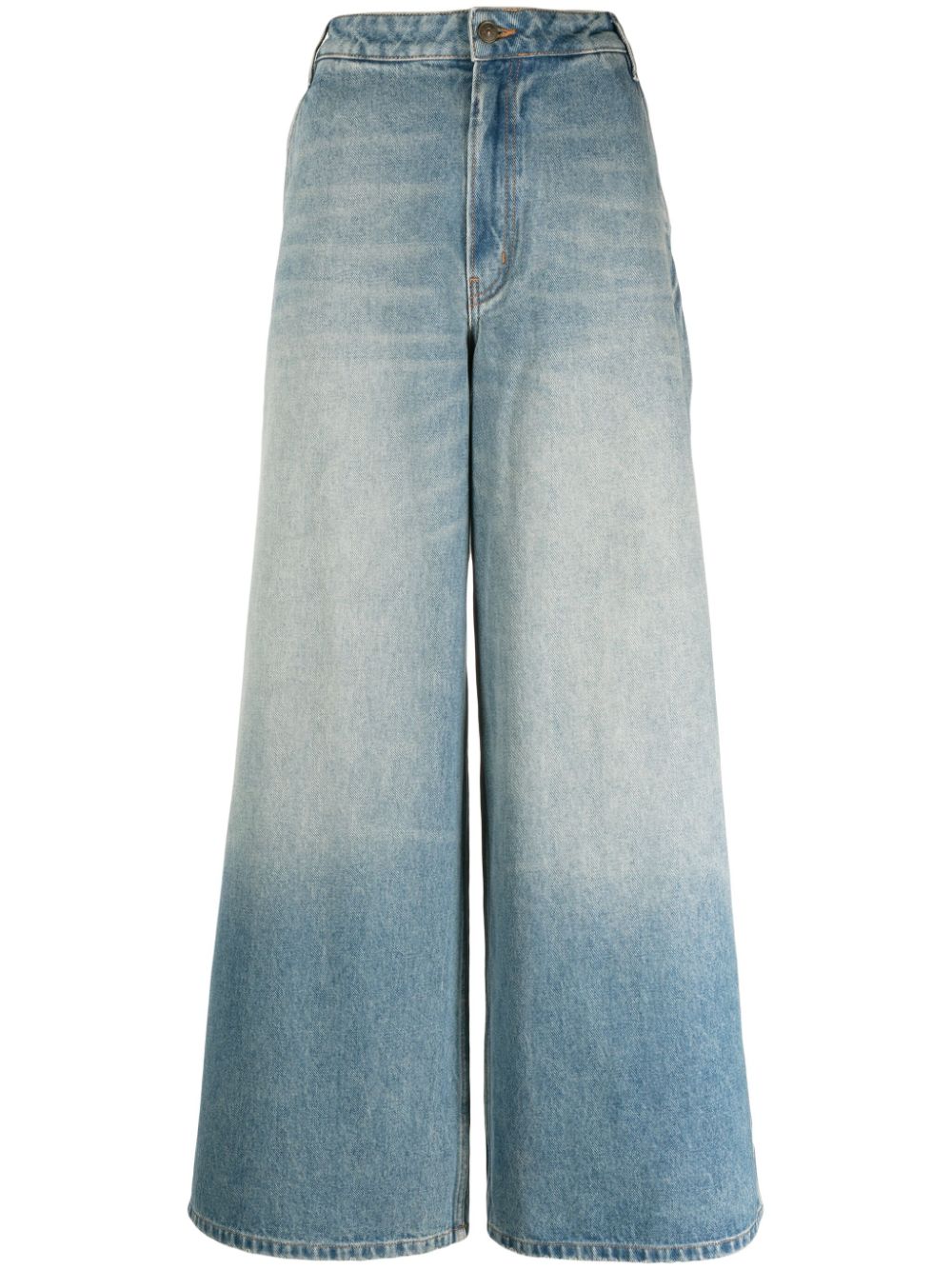 Gauchère low-rise wide-leg jeans - Blue von Gauchère