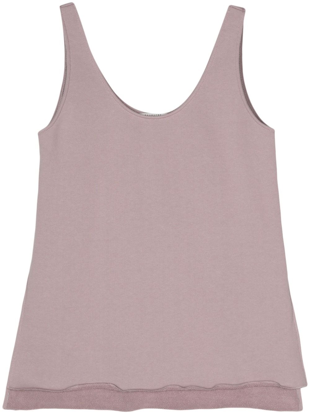 Gauchère sleeveless cotton tank top - Purple von Gauchère