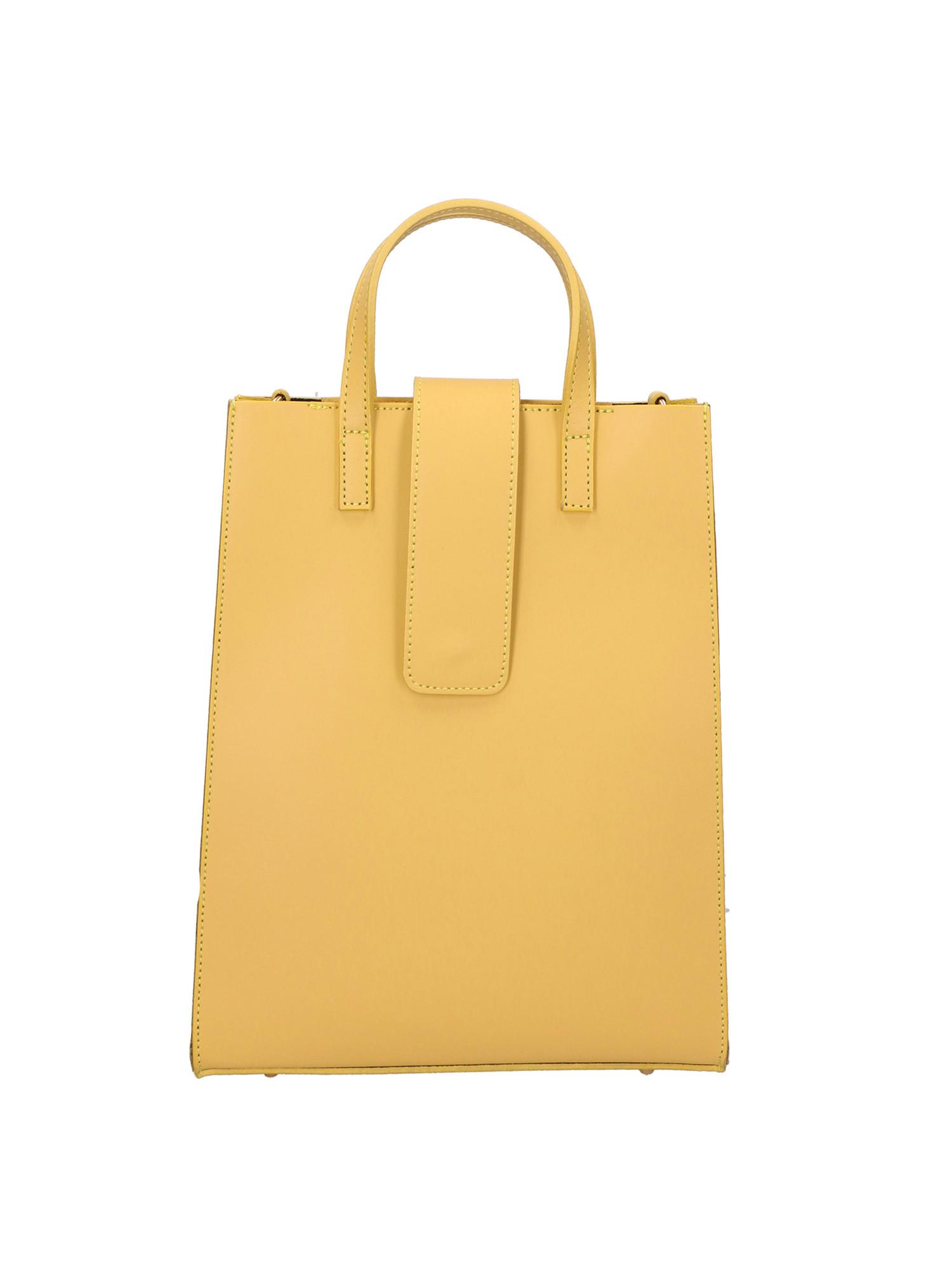 Handtasche Damen Gelb Pastel ONE SIZE von Gave Lux