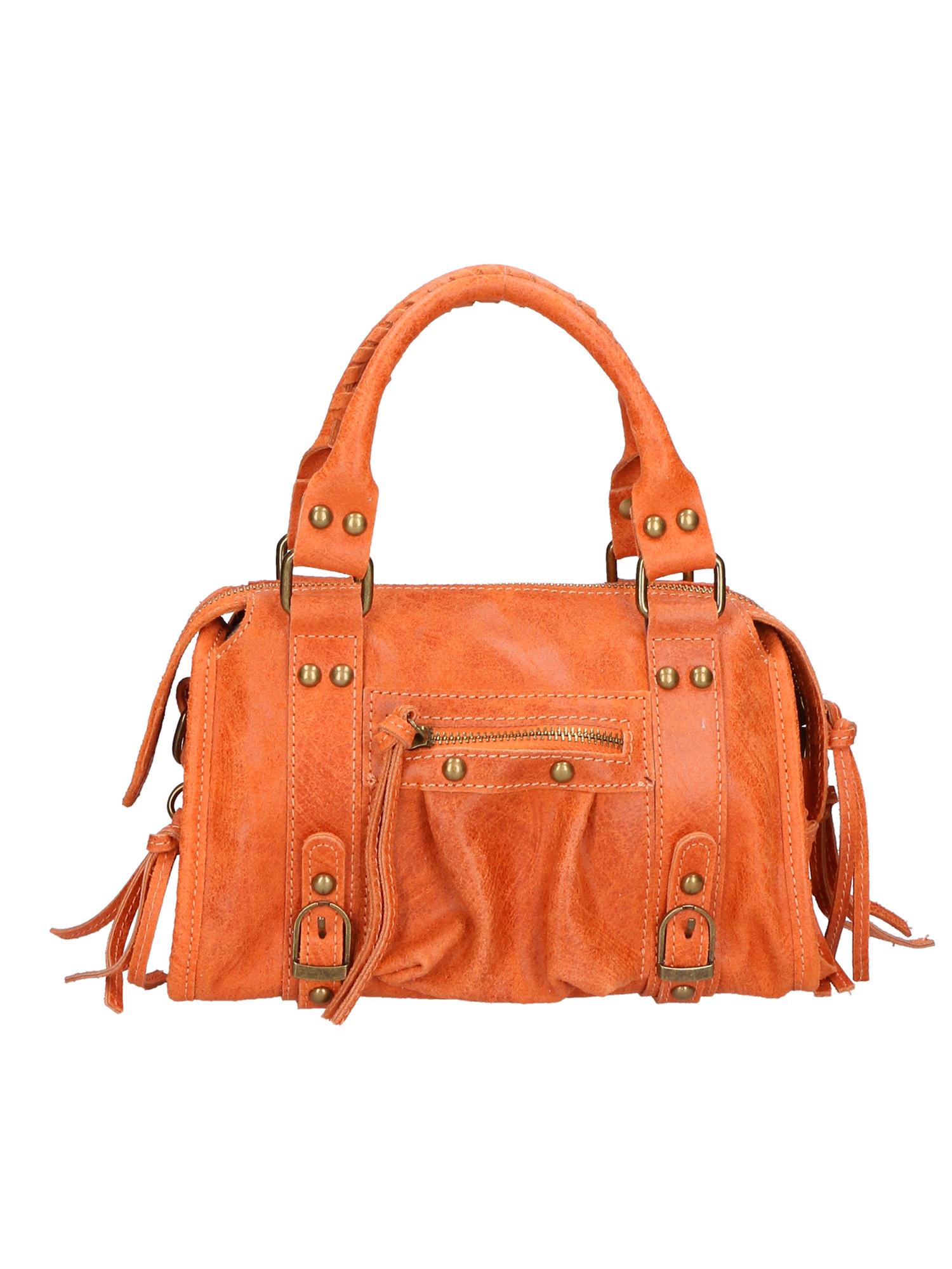 Schultertasche Damen Orange ONE SIZE von Gave Lux