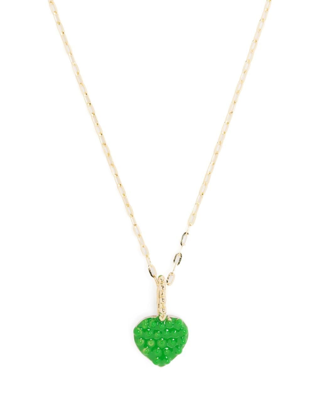 Gaya 14kt yellow gold mini heart pendant necklace