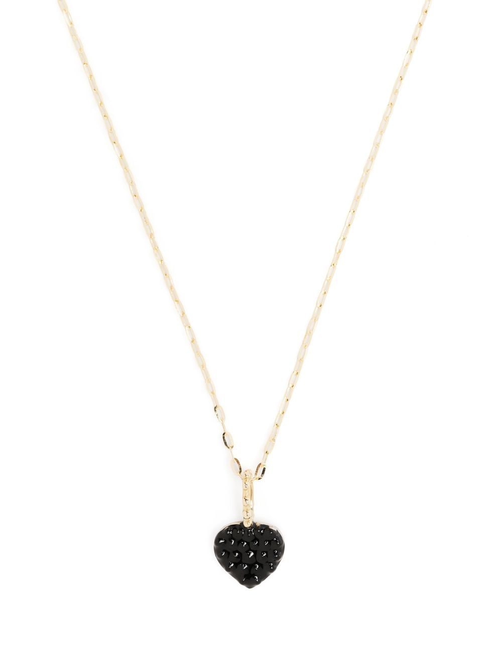 Gaya 14kt yellow gold mini heart pendant necklace von Gaya