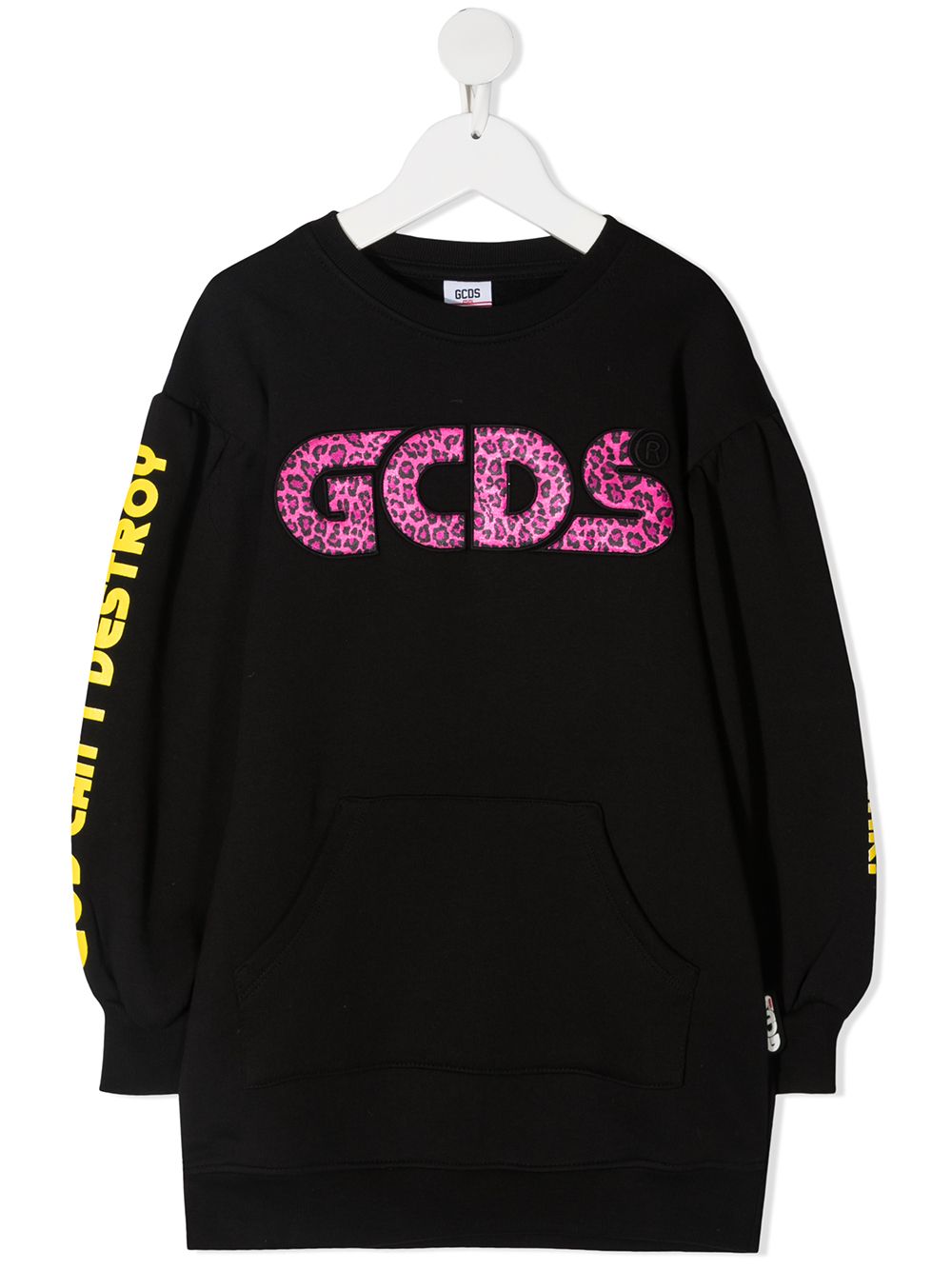 Gcds Kids appliqued sweatshirt - Black von Gcds Kids