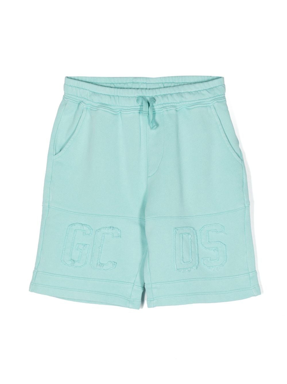 Gcds Kids drawstring track shorts - Blue von Gcds Kids