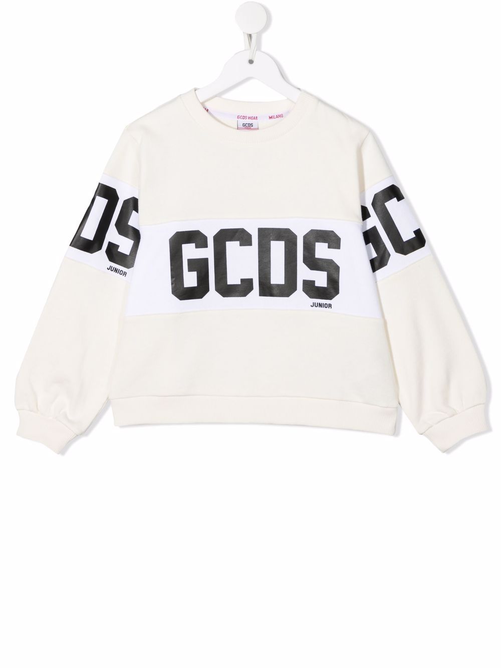 Gcds Kids logo-print sweatshirt - White von Gcds Kids