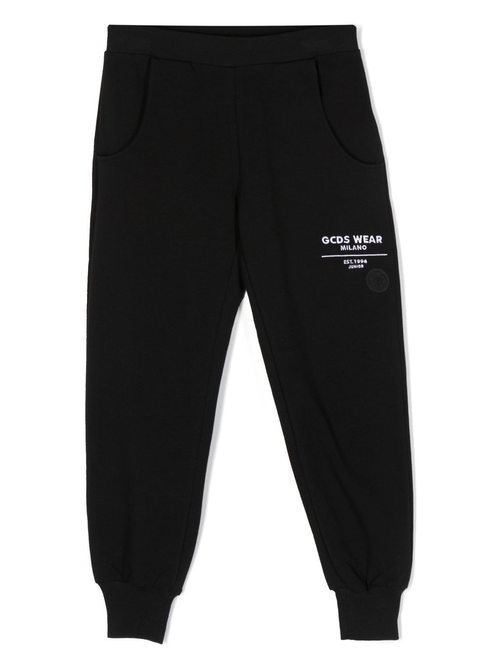 Gcds Kids logo-print track pants - Black von Gcds Kids