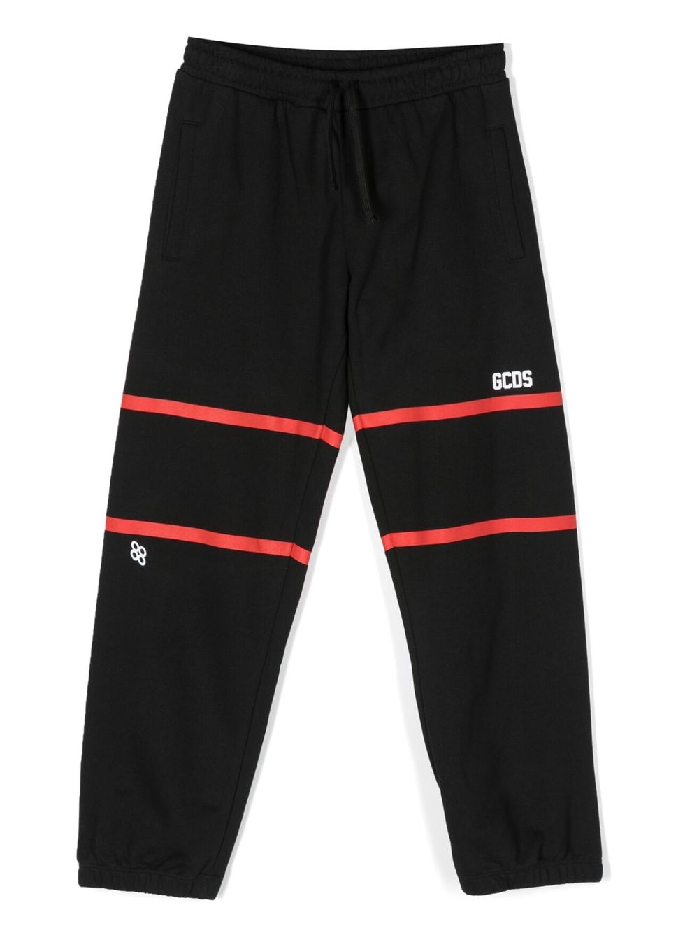 Gcds Kids logo-print track pants - Black von Gcds Kids