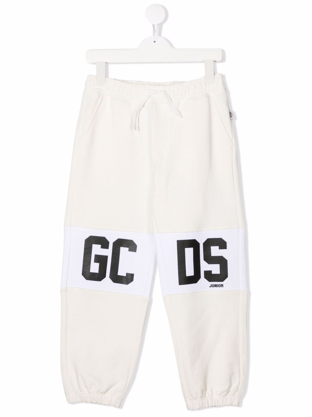 Gcds Kids logo-print track pants - Neutrals von Gcds Kids