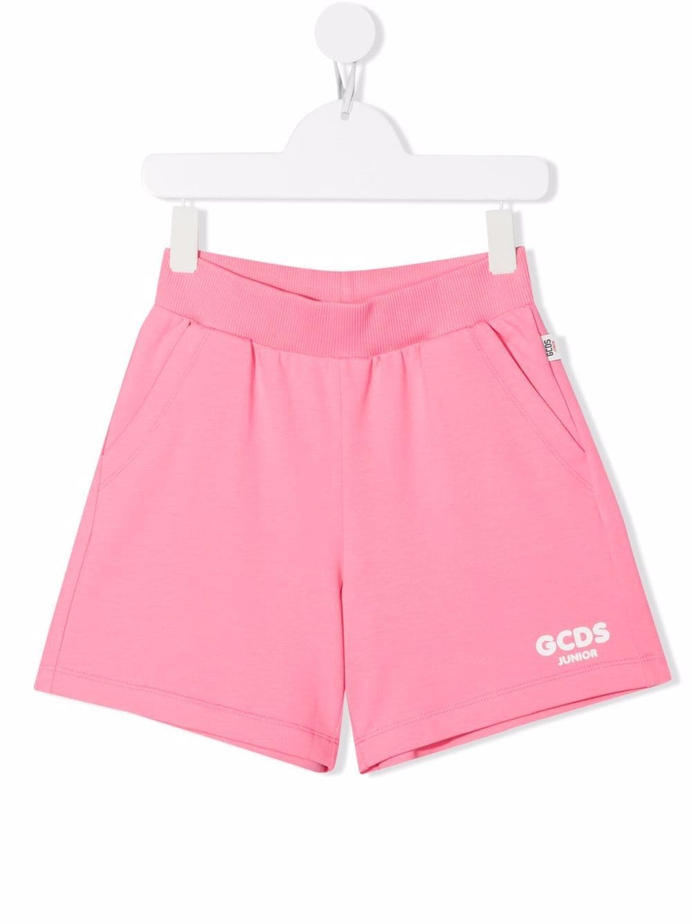 Gcds Kids logo-print track shorts - Pink von Gcds Kids