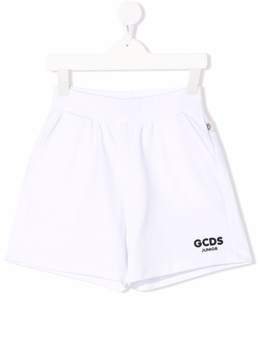 Gcds Kids logo-print track shorts - White von Gcds Kids