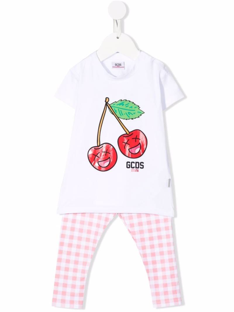 Gcds Kids logo-print tracksuit set - White von Gcds Kids