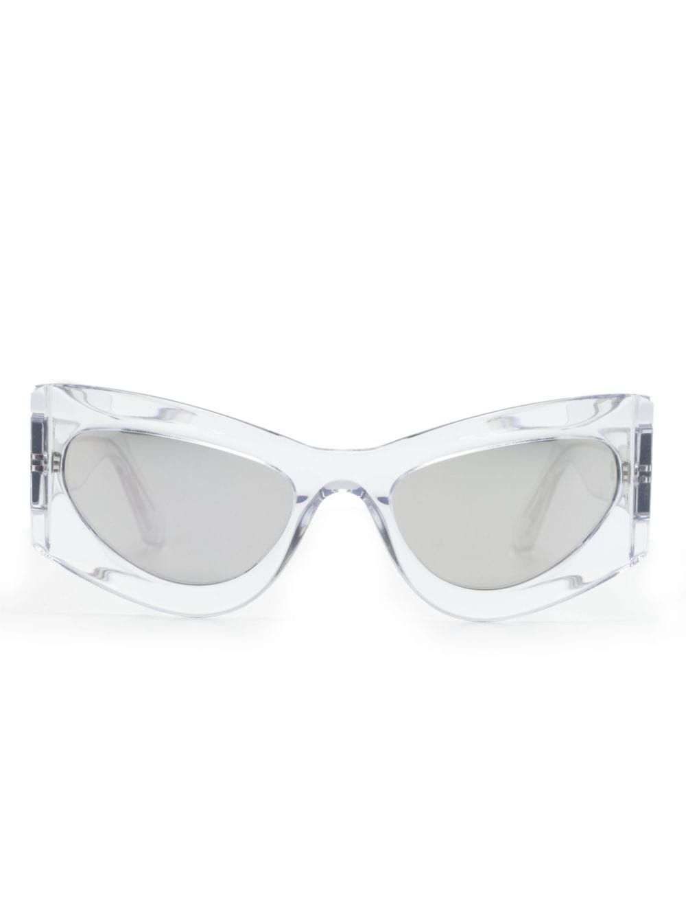 Gcds GD0036 cat-eye-frame sunglasses - White von Gcds