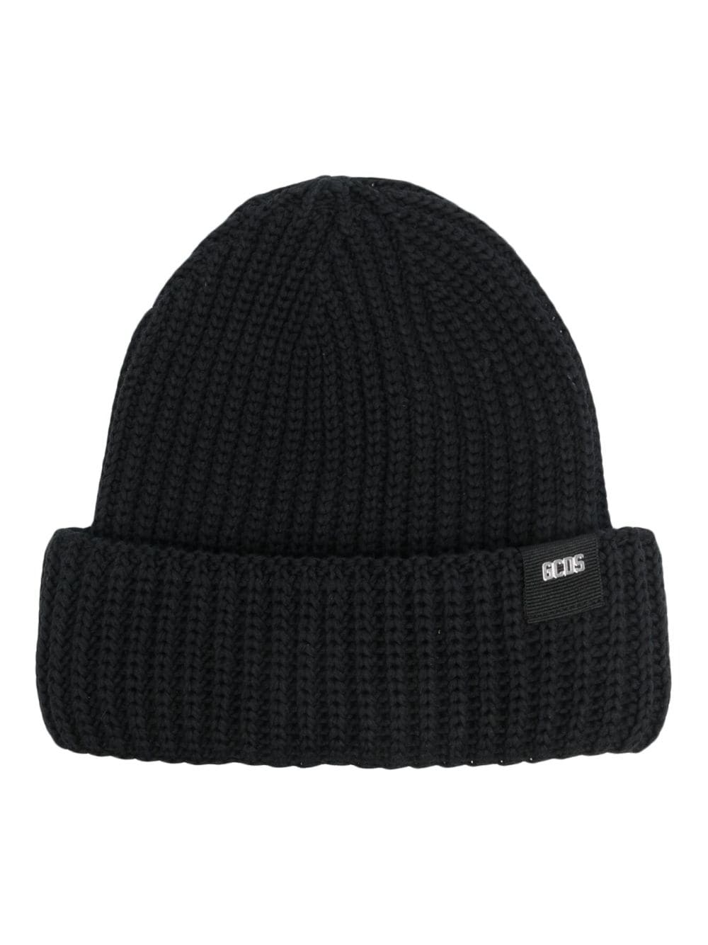 Gcds Giuly logo-patch beanie - Black von Gcds