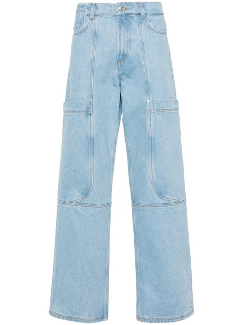 Gcds Ultrapocket straight-leg jeans - Blue von Gcds