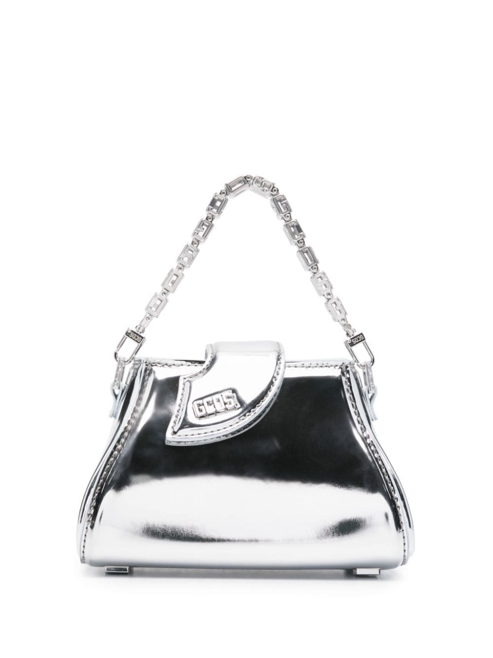 Gcds baby Comma Mirror mini bag - Silver von Gcds