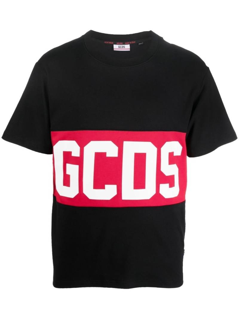 Gcds band logo-print T-shirt - Black von Gcds