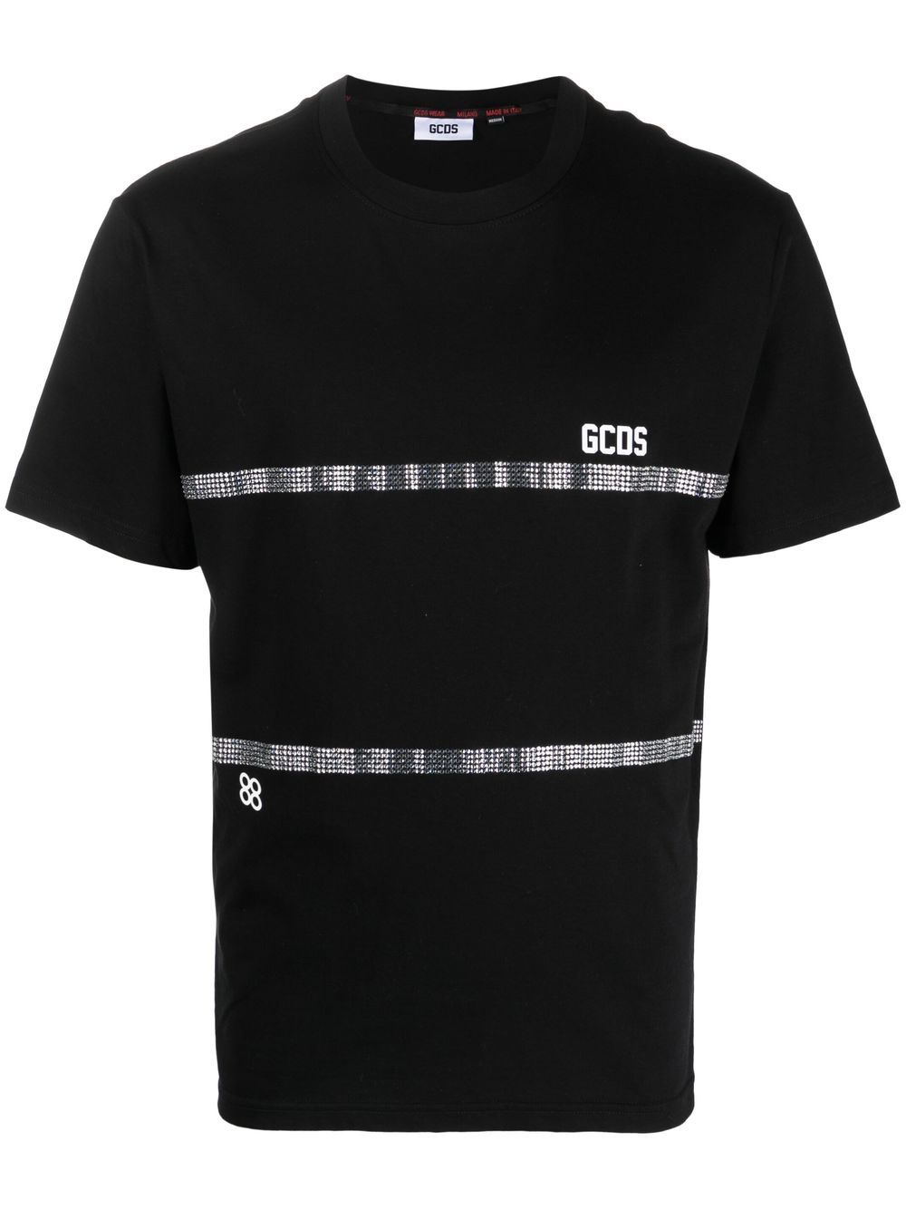 Gcds crystal embellished T-shirt - Black von Gcds