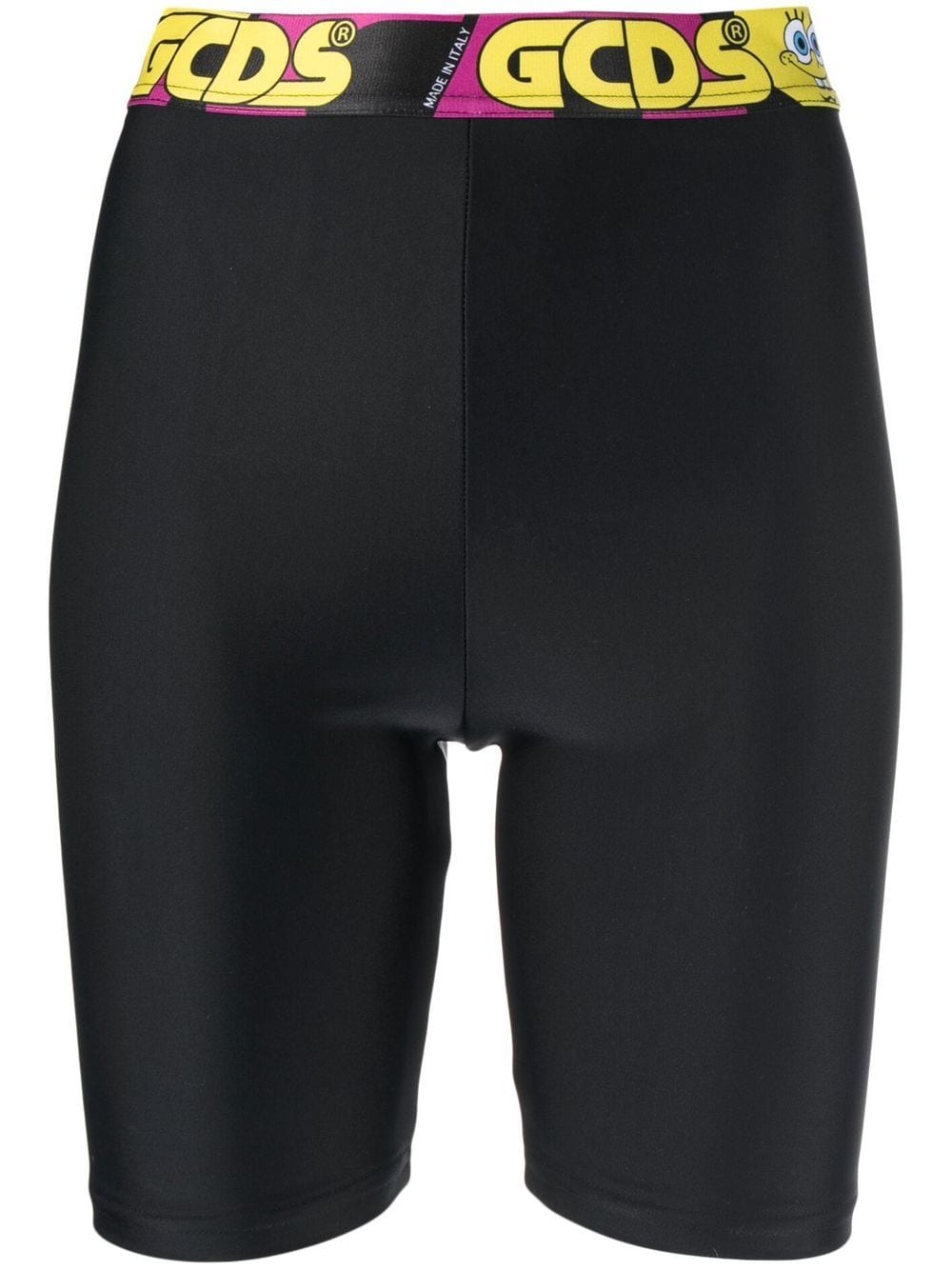 Gcds knee-high legging shorts - Black von Gcds