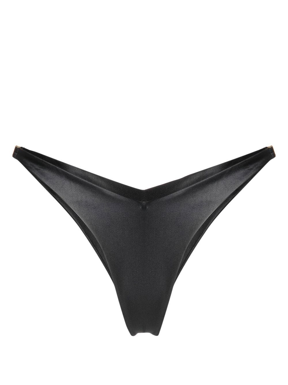 Gcds logo-hardware bikini bottoms - Black von Gcds