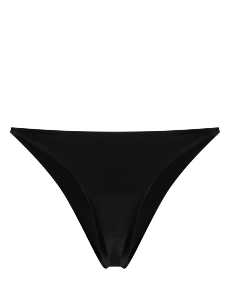 Gcds logo-plaque bikini bottoms - Black von Gcds