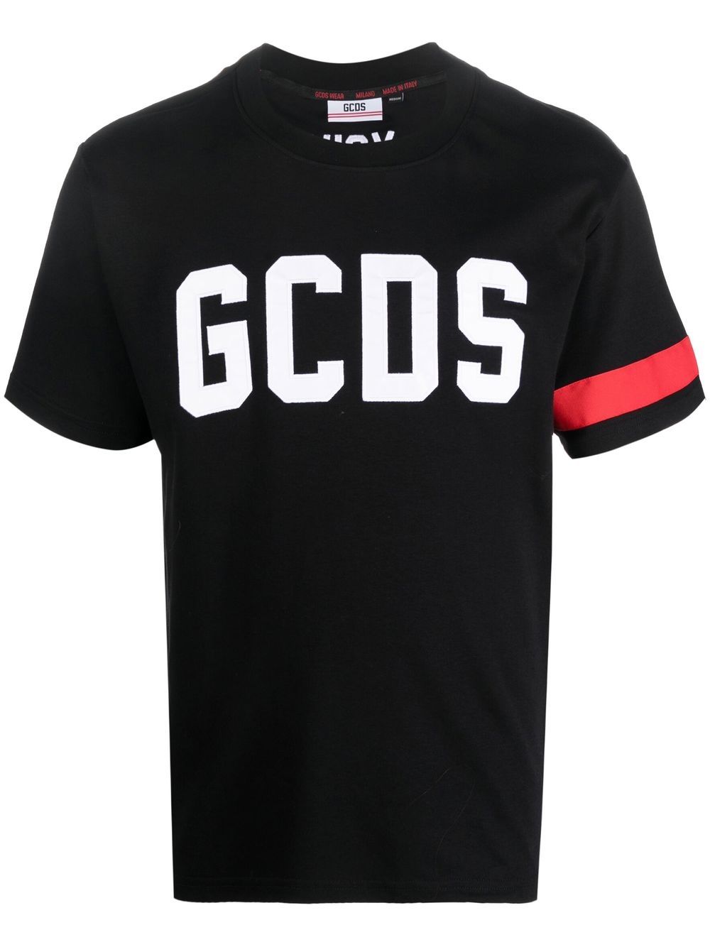 Gcds logo-print T-shirt - Black von Gcds