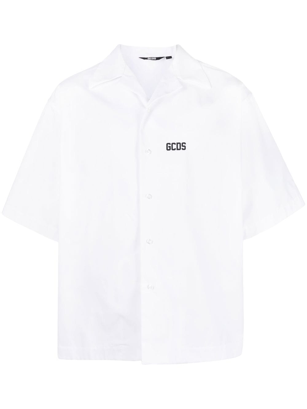 Gcds logo-print bowling shirt - White von Gcds