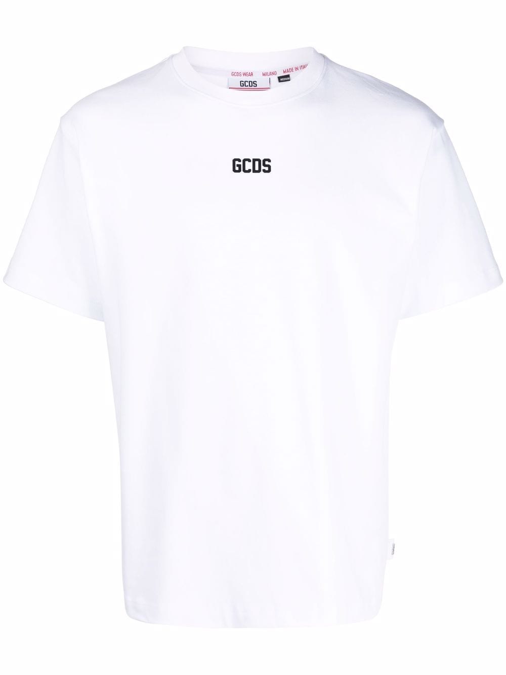 Gcds logo-print short-sleeved T-shirt - White von Gcds