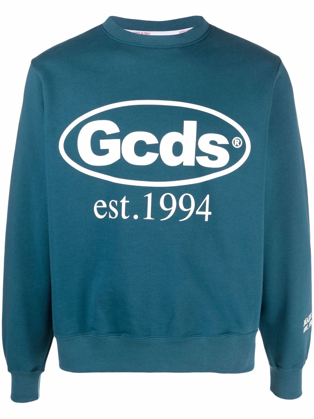 Gcds logo-print sweatshirt - Blue von Gcds