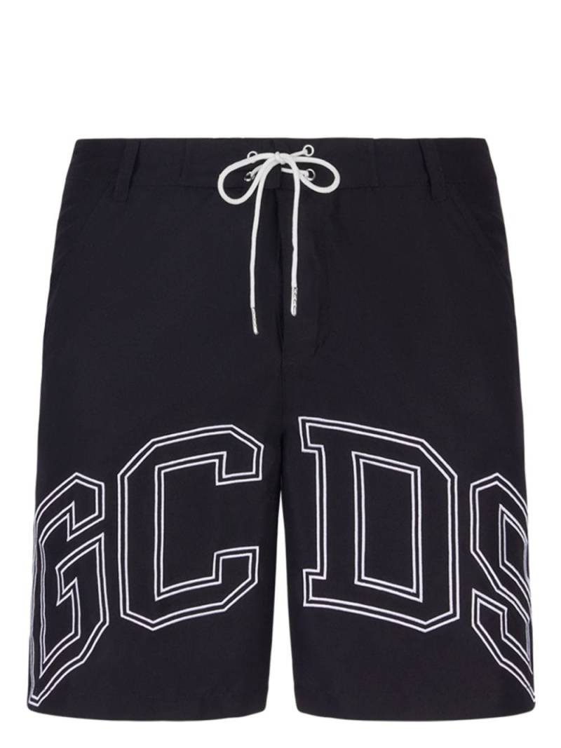 Gcds logo-print swim shorts - Black von Gcds