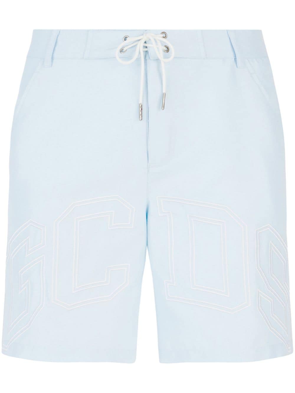 Gcds logo-print swim shorts - Blue von Gcds