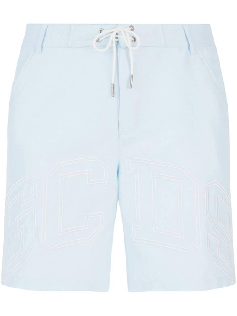 Gcds logo-print swim shorts - Blue von Gcds