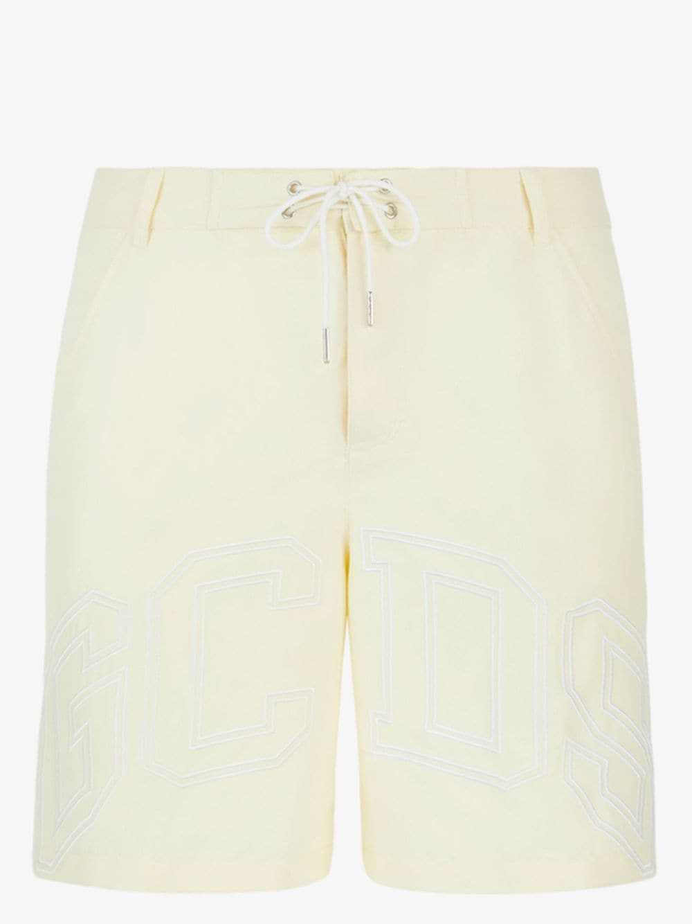 Gcds logo-print swim shorts - Yellow von Gcds