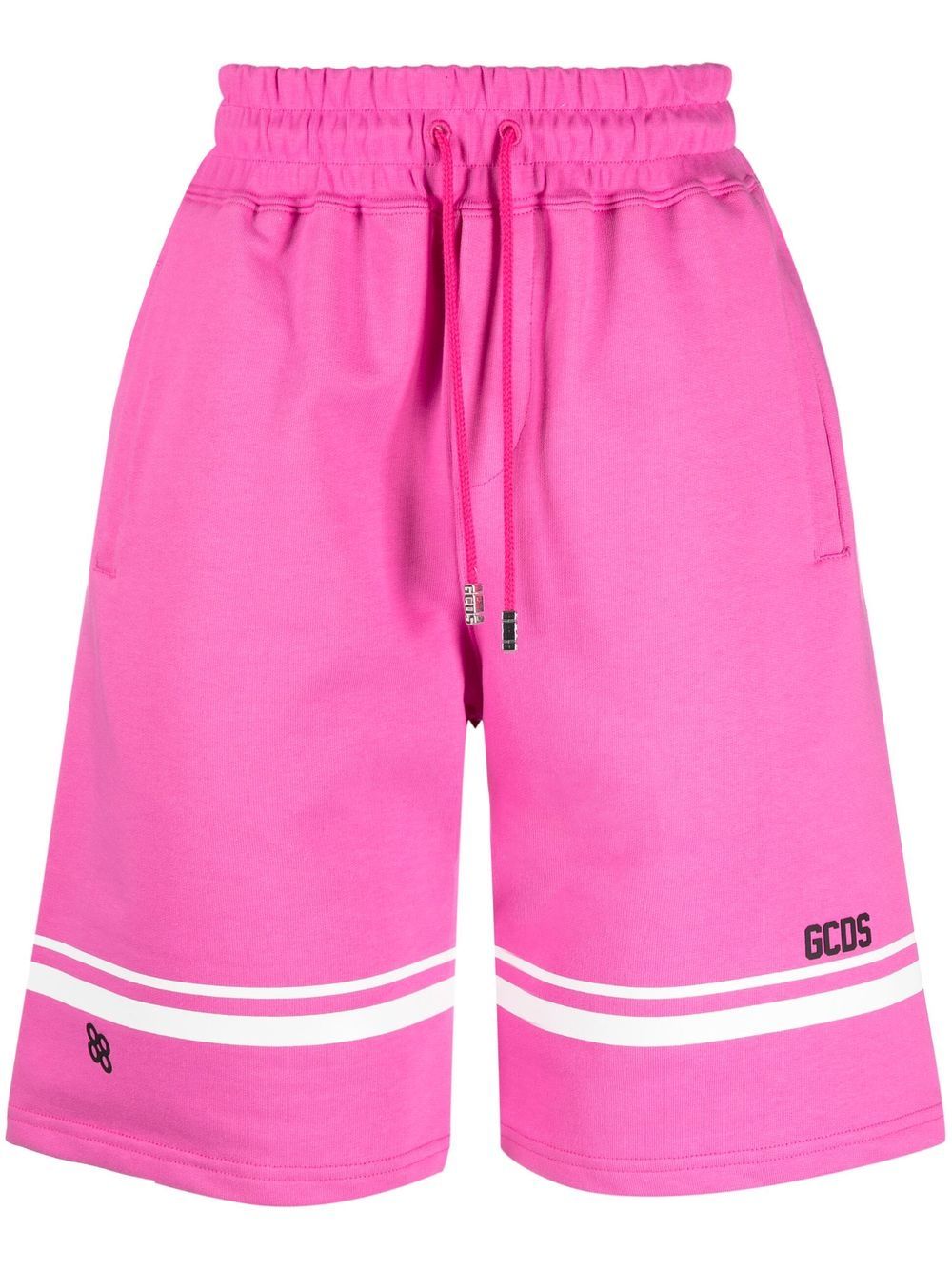 Gcds logo-print track shorts - Pink von Gcds