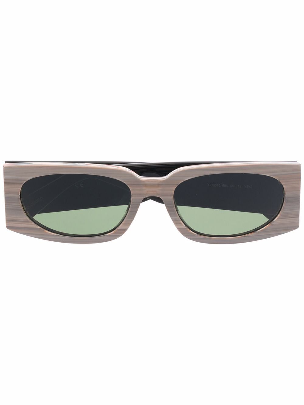 Gcds rectangular-frame sunglasses - Brown von Gcds