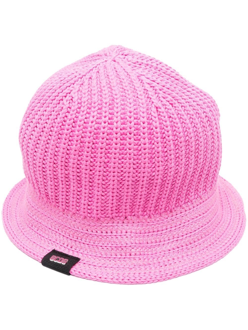 Gcds ribbed-knit hat - Pink von Gcds