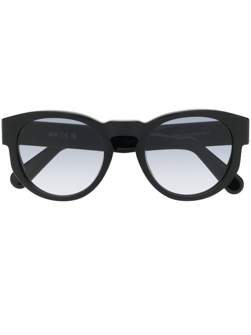 Gcds round-frame sunglasses - Black von Gcds