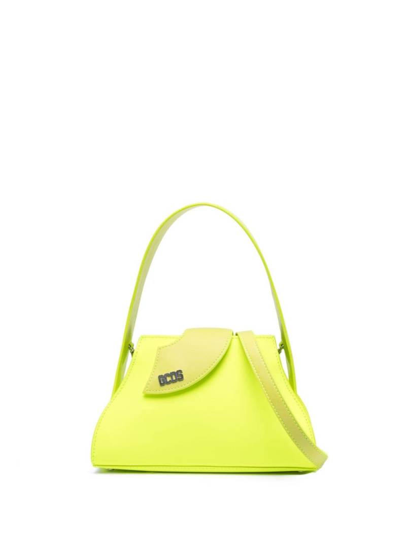 Gcds small Comma leather bag - Yellow von Gcds