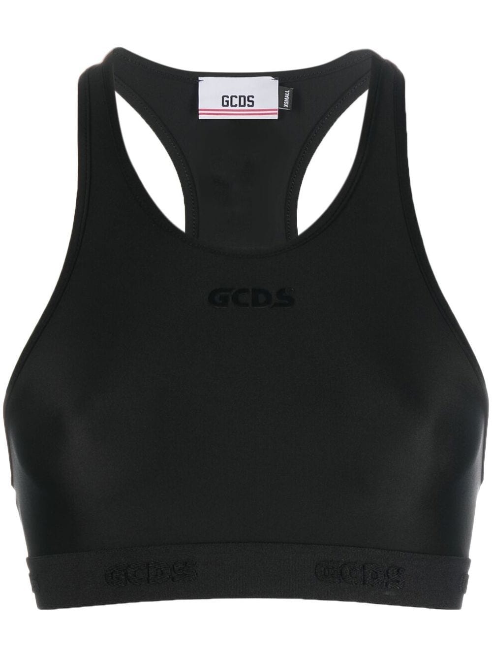 Gcds tonal sports bra - Black von Gcds