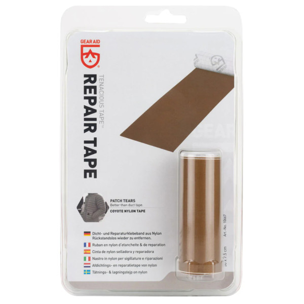 GearAid - Tenacious Tape Reparatur - Reparaturband Gr 50 cm - Breite 7,6 cm coyote von GearAid