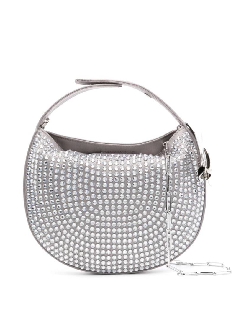 Genny Fortune mini crystal-embellished bag - Grey von Genny