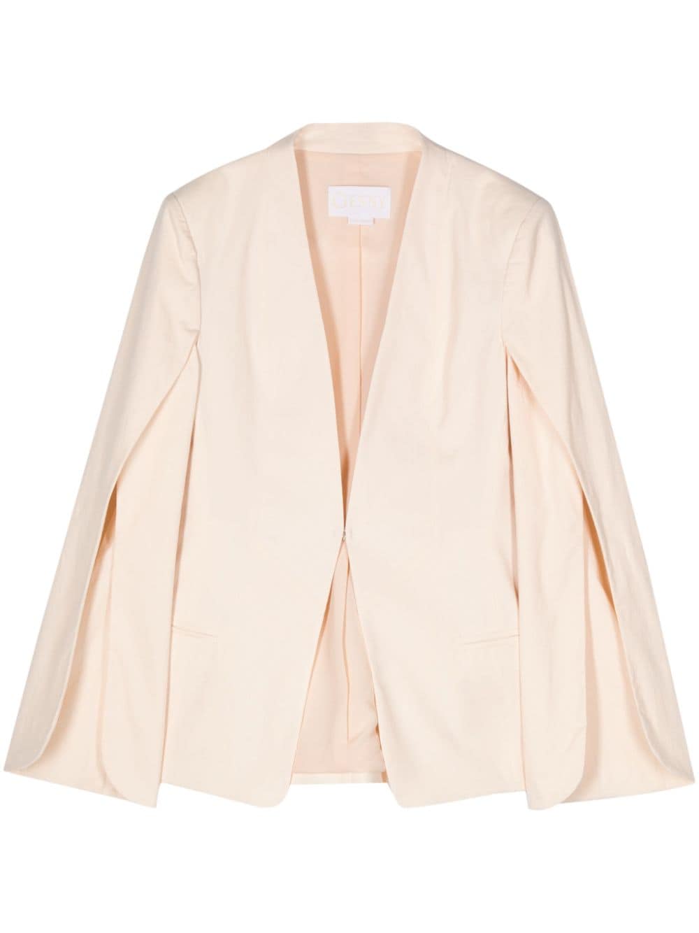 Genny crinkled cotton jacket - Pink von Genny