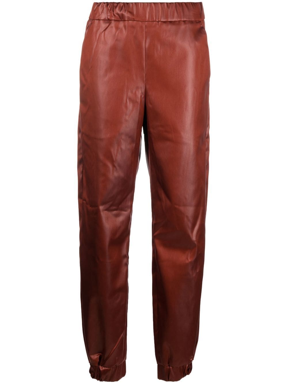 Genny high-waisted tapered trousers von Genny