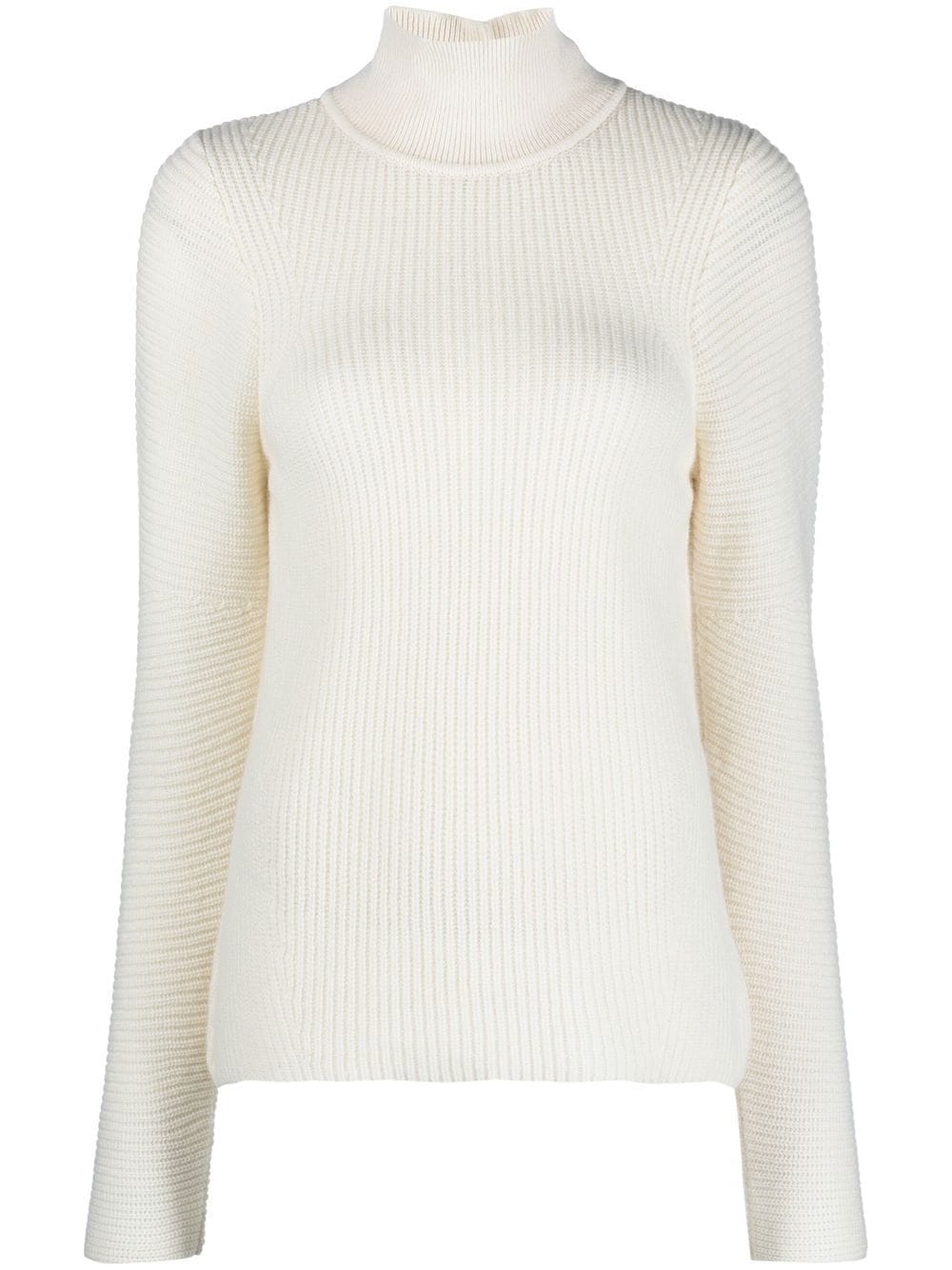 Genny roll-neck cashmere jumper - Neutrals von Genny